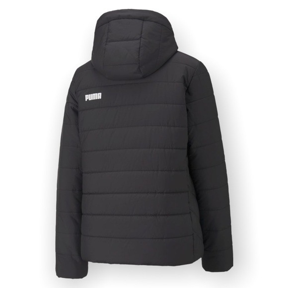 🧨HOT🧨 PUMA ESS S M Essentials Padded Puffer Jacket Hooded Black 848094_01 Winter - Picture 7 of 10